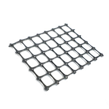 PP biaxial geogrid plastic is suitable for secondary reinforcement of the soil slope behind uniaxially stretched plastic geogrid